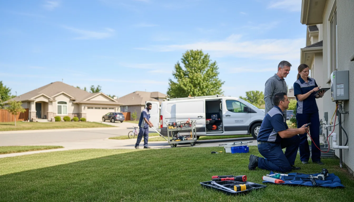 Tankless water heater service in Pitsburg, OH
